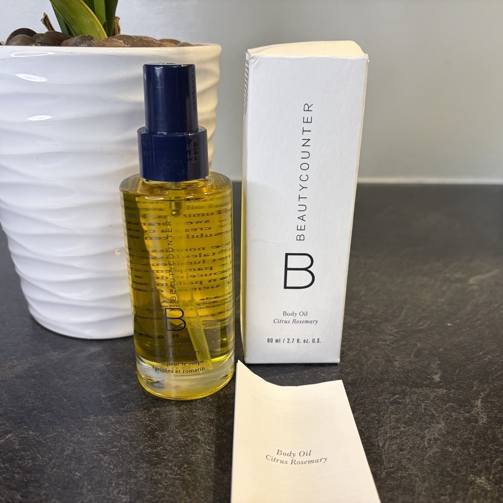 NEW BeautyCounter Body Oil Citrus Rosemary 2.7 oz VHTF